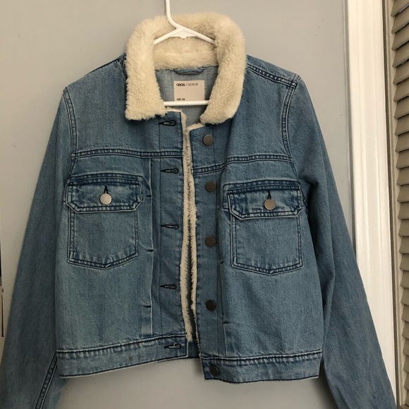 ASOS Denim Jacket UK SIZE 16 (US Size 14) - Picture 2 of 5